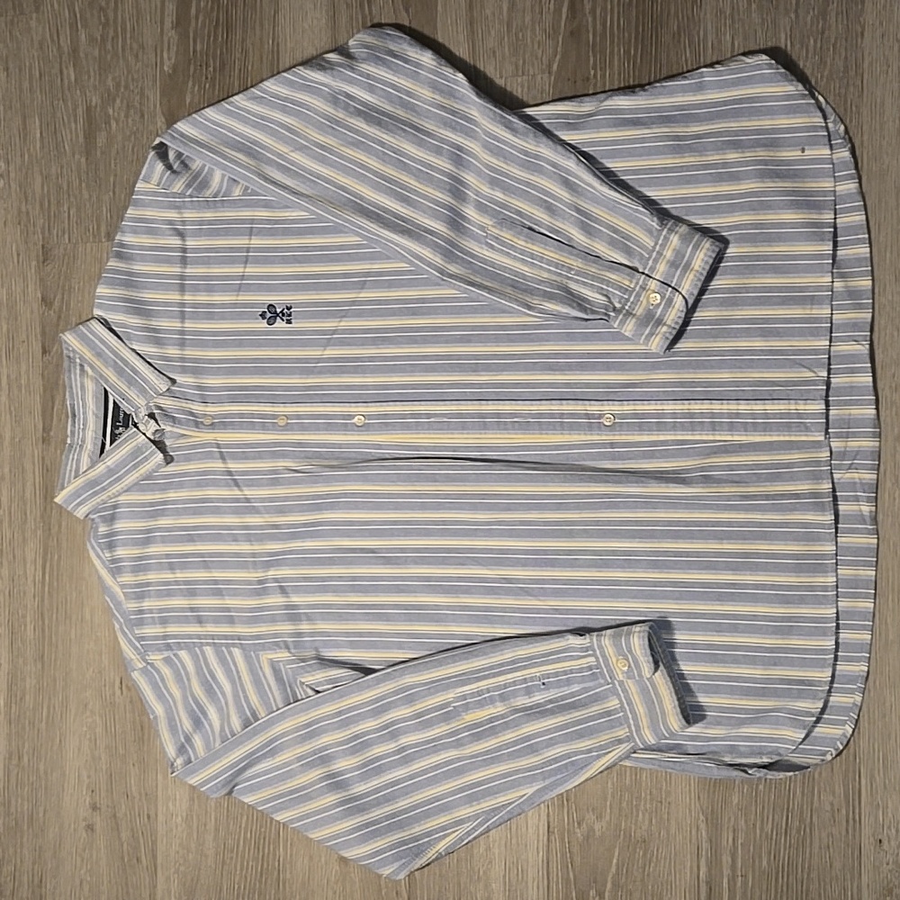 Vintage Polo Ralph Lauren "Wimbledon" Button-Up Long-Sleeve Shirt (XXL)